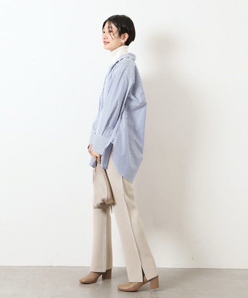 JOURNAL STANDARD（ジャーナルスタンダード）の「ファインメリノウールスムースパンツ◆（その他パンツ・レディース・ライトグレー/グレー・FREE）」の12枚目の写真