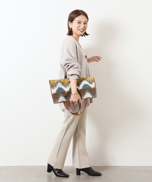 JOURNAL STANDARD（ジャーナルスタンダード）の「ファインメリノウールスムースパンツ◆（その他パンツ・レディース・ライトグレー/グレー・FREE）」の15枚目の写真