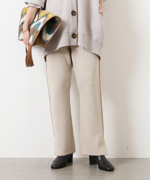 JOURNAL STANDARD（ジャーナルスタンダード）の「ファインメリノウールスムースパンツ◆（その他パンツ・レディース・ライトグレー/グレー・FREE）」の18枚目の写真