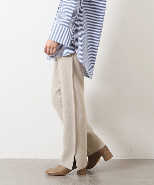 JOURNAL STANDARD（ジャーナルスタンダード）の「ファインメリノウールスムースパンツ◆（その他パンツ・レディース・ライトグレー/グレー・FREE）」の20枚目の写真
