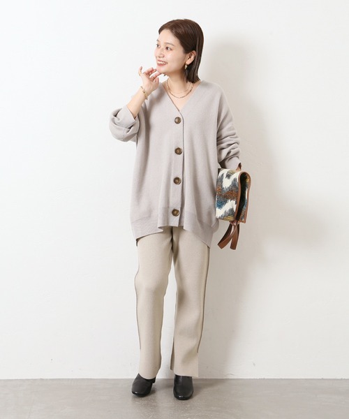 JOURNAL STANDARD（ジャーナルスタンダード）の「ファインメリノウールスムースパンツ◆（その他パンツ・レディース・ライトグレー/グレー・FREE）」の8枚目の写真