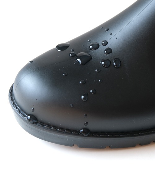 AmiAmi(アミアミ)の「キッズサイドゴアレインブーツ/雨晴兼用(レインシューズ・キッズ・ブラック/ダークアッシュ・34/32/30/31/33)」の8枚目の写真