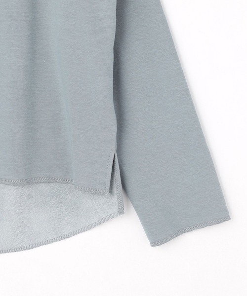 NICOLE white(ニコルホワイト)の「ボリュームネックプルオーバー(Tシャツ/カットソー・レディース・ブラック/チャコールグレー/サックスブルー/モカ・FREE)」の13枚目の写真