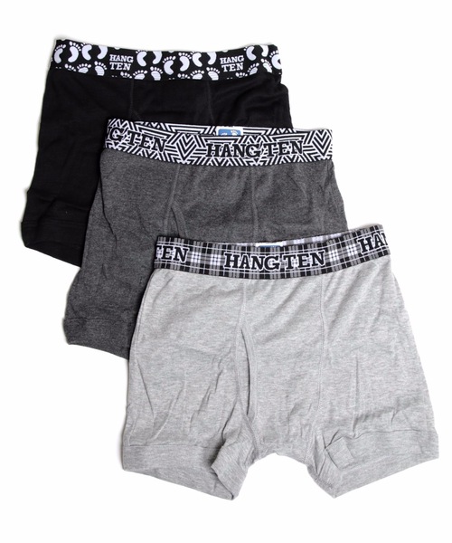 HANGTEN(ハンテン)の「【HANG TEN/ハンテン】3pack Boxer pants pack(ボクサーパンツ・メンズ・その他1/その他3・M/L/XL)」の2枚目の写真