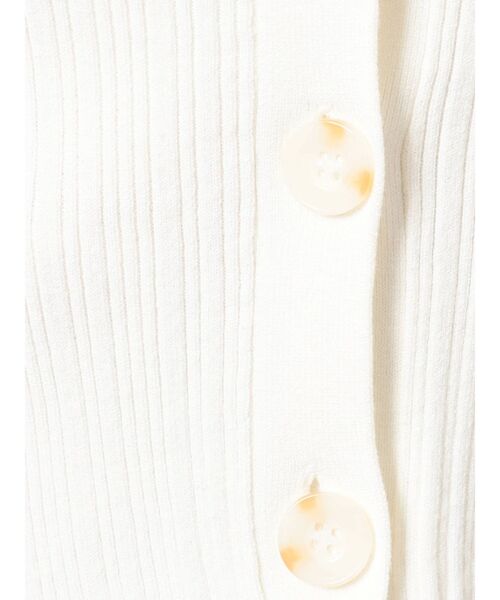 MERCURYDUO（マーキュリーデュオ）の「スリット入りランダムリブニットカーディガン（カーディガン/ボレロ・レディース・ダークグリーン/ネイビー/オフホワイト・FREE）」の19枚目の写真