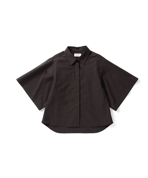 Ray BEAMS（レイビームス）の「●FACTOTUM FEMME / 別注 ワイドシャツ（シャツ/ブラウス・レディース・ホワイト/ブラック・ONE SIZE）」の15枚目の写真