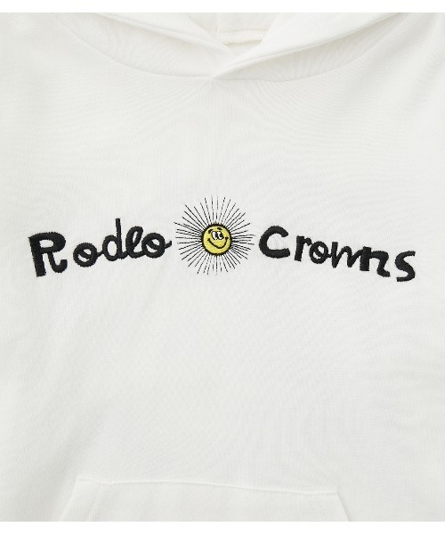 RODEO CROWNS WIDE BOWL（ロデオクラウンズワイドボウル）の「キッズ Ryu Ambe スウェットパーカー（パーカー・キッズ・アイボリー/ブラック/杢グレー・110/120/130/140）」の18枚目の写真