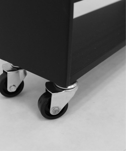 ジャーナルスタンダードファニチャー スリム収納ワゴン 隙間収納　ブラック journal standard Furniture JOURNAL STANDARD FURNITURE