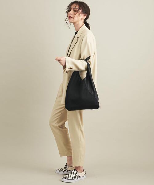 BEAUTY&YOUTH UNITED ARROWS（ビューティーアンドユースユナイテッドアローズ）の「BY メッシュコンビタイ リボンショルダーバッグ　∴（ショルダーバッグ・レディース・ホワイト/ブラック・FREE）」の7枚目の写真