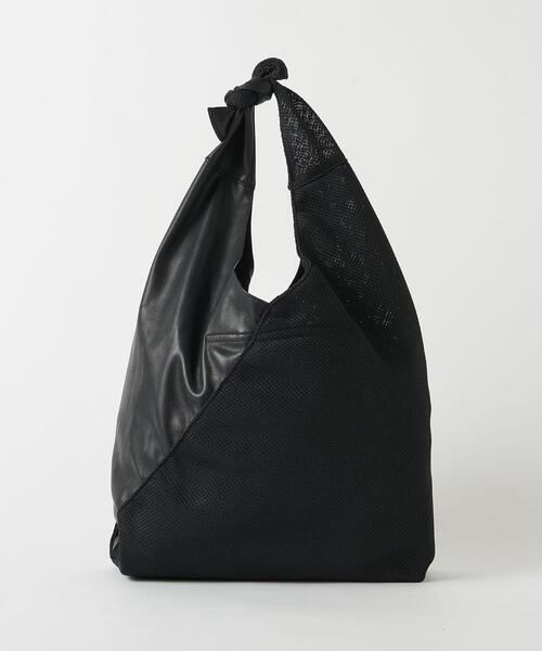 BEAUTY&YOUTH UNITED ARROWS（ビューティーアンドユースユナイテッドアローズ）の「BY メッシュコンビタイ リボンショルダーバッグ　∴（ショルダーバッグ・レディース・ホワイト/ブラック・FREE）」の10枚目の写真