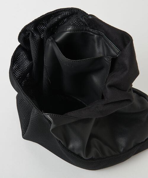 BEAUTY&YOUTH UNITED ARROWS（ビューティーアンドユースユナイテッドアローズ）の「BY メッシュコンビタイ リボンショルダーバッグ　∴（ショルダーバッグ・レディース・ホワイト/ブラック・FREE）」の12枚目の写真