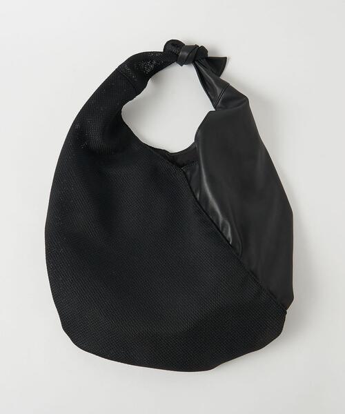 BEAUTY&YOUTH UNITED ARROWS（ビューティーアンドユースユナイテッドアローズ）の「BY メッシュコンビタイ リボンショルダーバッグ　∴（ショルダーバッグ・レディース・ホワイト/ブラック・FREE）」の13枚目の写真