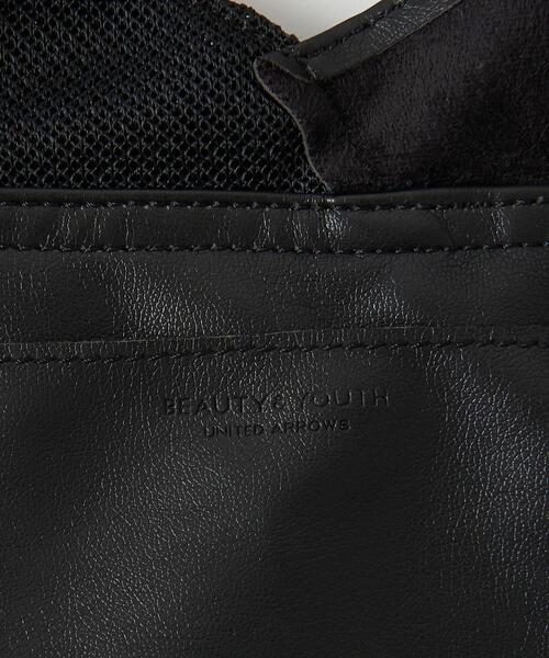 BEAUTY&YOUTH UNITED ARROWS（ビューティーアンドユースユナイテッドアローズ）の「BY メッシュコンビタイ リボンショルダーバッグ　∴（ショルダーバッグ・レディース・ホワイト/ブラック・FREE）」の14枚目の写真