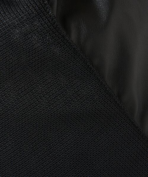BEAUTY&YOUTH UNITED ARROWS（ビューティーアンドユースユナイテッドアローズ）の「BY メッシュコンビタイ リボンショルダーバッグ　∴（ショルダーバッグ・レディース・ホワイト/ブラック・FREE）」の15枚目の写真