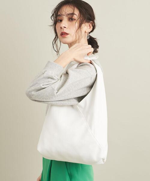BEAUTY&YOUTH UNITED ARROWS（ビューティーアンドユースユナイテッドアローズ）の「BY メッシュコンビタイ リボンショルダーバッグ　∴（ショルダーバッグ・レディース・ホワイト/ブラック・FREE）」の17枚目の写真