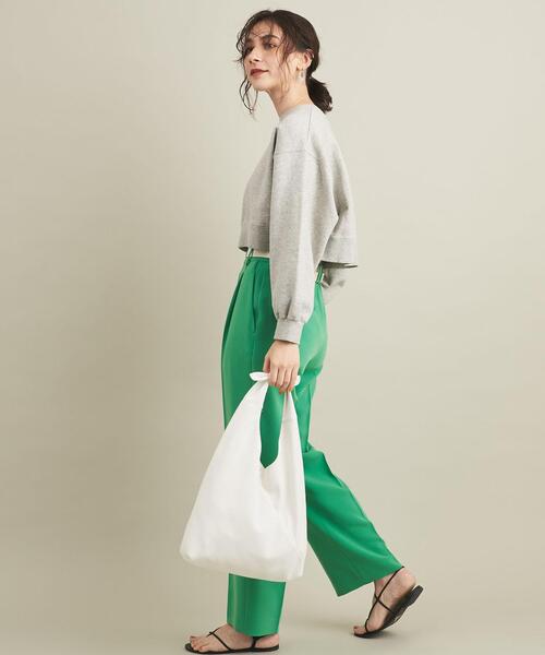 BEAUTY&YOUTH UNITED ARROWS（ビューティーアンドユースユナイテッドアローズ）の「BY メッシュコンビタイ リボンショルダーバッグ　∴（ショルダーバッグ・レディース・ホワイト/ブラック・FREE）」の18枚目の写真