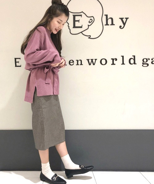 セール ブランド古着 長袖ニット ニット セーター E Hyphen World Gallery イーハイフンワールドギャラリー のファッション通販 Zozoused