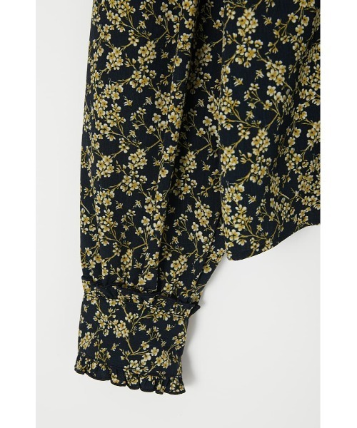 MOUSSY（マウジー）の「PIN TUCK FLORAL ブラウス（シャツ