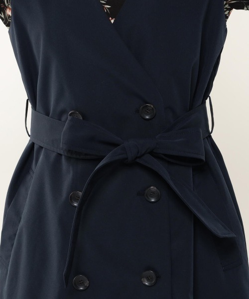 MISCH MASCH（ミッシュマッシュ）の「3ＷＡＹトレンチコート【美人百花4月号掲載】（トレンチコート・レディース・ベージュ/ラベンダー/ネイビー・MEDIUM）」の15枚目の写真