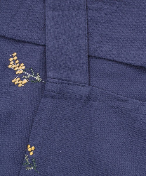 studio CLIP（スタディオクリップ）の「ミモザ刺繍被りエプロン（エプロン・レディース・ネイビー/ナチュラル/ラベンダー/グレー/グリーン・FREE）」の22枚目の写真