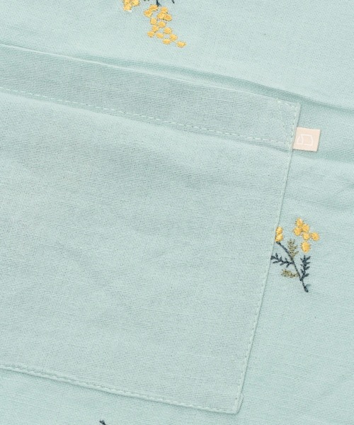 studio CLIP（スタディオクリップ）の「ミモザ刺繍被りエプロン（エプロン・レディース・ネイビー/ナチュラル/ラベンダー/グレー/グリーン・FREE）」の20枚目の写真