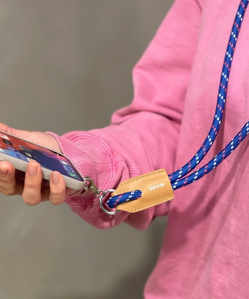 Beau're（ヴュレ）の「BEAURE ヴュレ パラコード モバイルストラップ ショルダー（スマホグッズ・レディース・ブラック/オレンジ/ブルー/カーキ/モカ/ネイビー系・FREE）」の12枚目の写真