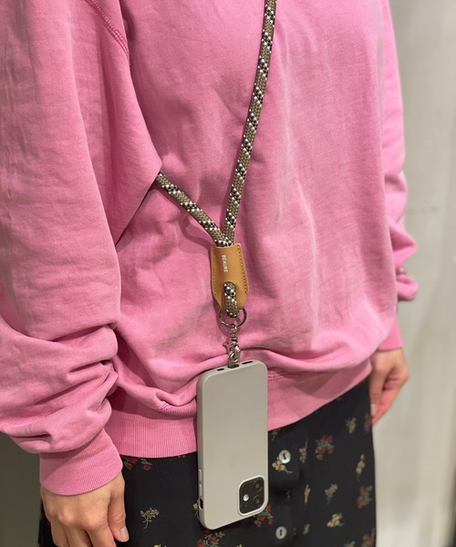 Beau're（ヴュレ）の「BEAURE ヴュレ パラコード モバイルストラップ ショルダー（スマホグッズ・レディース・ブラック/オレンジ/ブルー/カーキ/モカ/ネイビー系・FREE）」の16枚目の写真