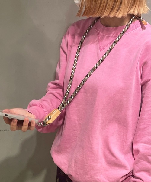 Beau're（ヴュレ）の「BEAURE ヴュレ パラコード モバイルストラップ ショルダー（スマホグッズ・レディース・ブラック/オレンジ/ブルー/カーキ/モカ/ネイビー系・FREE）」の18枚目の写真