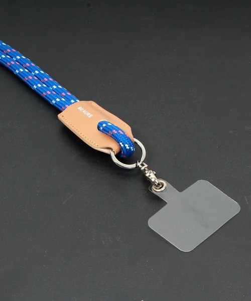 Beau're（ヴュレ）の「BEAURE ヴュレ パラコード モバイルストラップ ショルダー（スマホグッズ・レディース・ブラック/オレンジ/ブルー/カーキ/モカ/ネイビー系・FREE）」の20枚目の写真