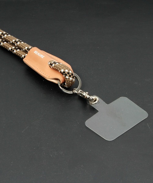 Beau're（ヴュレ）の「BEAURE ヴュレ パラコード モバイルストラップ ショルダー（スマホグッズ・レディース・ブラック/オレンジ/ブルー/カーキ/モカ/ネイビー系・FREE）」の21枚目の写真