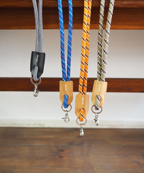 Beau're（ヴュレ）の「BEAURE ヴュレ パラコード モバイルストラップ ショルダー（スマホグッズ・レディース・ブラック/オレンジ/ブルー/カーキ/モカ/ネイビー系・FREE）」の10枚目の写真