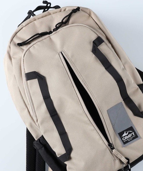 CAMP7（キャンプセブン）の「【CAMP7】バックパック【A4対応】（バックパック/リュック・メンズ・ブラック/ベージュ・ONE SIZE）」の13枚目の写真