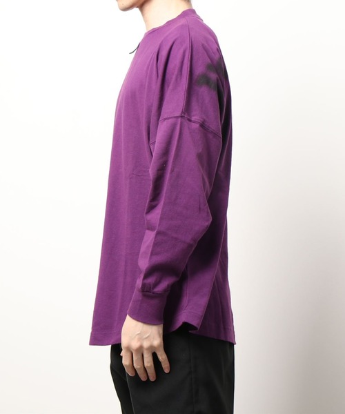 PalmAngels/パームエンジェルス/BLURRY LOGO OVER TEE L/S/ブラ PalmAngels/パームエンジェルス/BLURRY LOGO OVER TEE L/S/ブラ