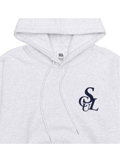 SCULPTOR（スカルプター）の「Flocking Symbol Logo Hoodie/フ