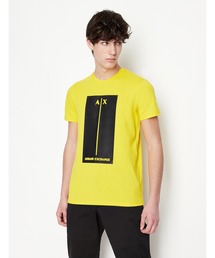 ARMANI EXCHANGE | 【A|X アルマーニ エクスチェンジ】BOXロゴ　半袖クルーネックTシャツ/SLIM(Tシャツ/カットソー)