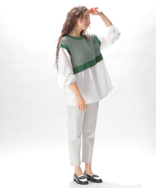 Vest docking blouse - HIAND