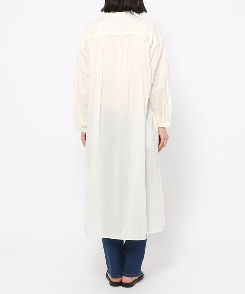 LEPSIM（レプシィム）の「軽やかコットンワンピース[2022春夏]　262891（ワンピース・レディース・ピンク/オフホワイト/ブラック/パープル系その他・FREE）」の12枚目の写真