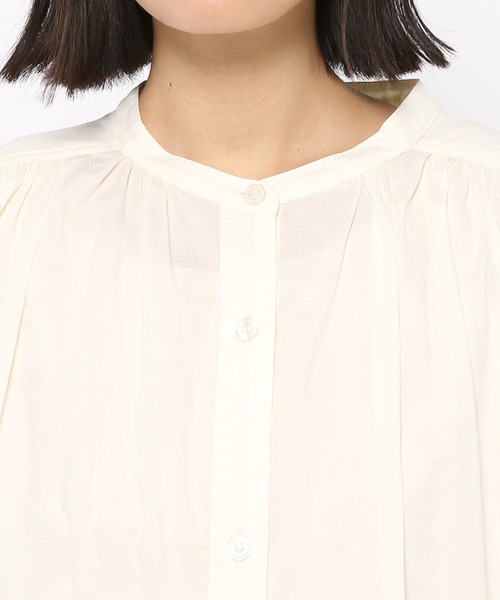 LEPSIM（レプシィム）の「軽やかコットンワンピース[2022春夏]　262891（ワンピース・レディース・ピンク/オフホワイト/ブラック/パープル系その他・FREE）」の13枚目の写真