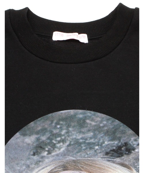 Little sunny bite（リトルサニーバイト）の「Brigitte Bardot x little sunny bite Photo big sweat（スウェット・レディース・ホワイト/ブラック/ブルー・SMALL/MEDIUM）」の6枚目の写真