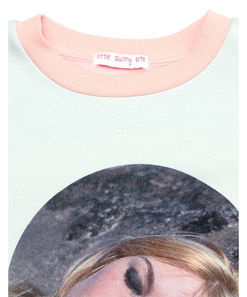 Little sunny bite（リトルサニーバイト）の「Brigitte Bardot x little sunny bite Photo big sweat（スウェット・レディース・ホワイト/ブラック/ブルー・SMALL/MEDIUM）」の16枚目の写真