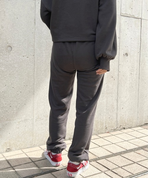 apres jour(アプレジュール)の「【セットアップ可能】スウェットロングパンツ【ZOZOTOWN限定アイテム】(その他パンツ・レディース・スミクロ/ピンク/アイボリー/オートミール・フリー/X-LARGE)」の21枚目の写真