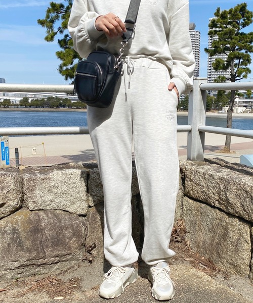 apres jour(アプレジュール)の「【セットアップ可能】スウェットロングパンツ【ZOZOTOWN限定アイテム】(その他パンツ・レディース・スミクロ/ピンク/アイボリー/オートミール・フリー/X-LARGE)」の22枚目の写真