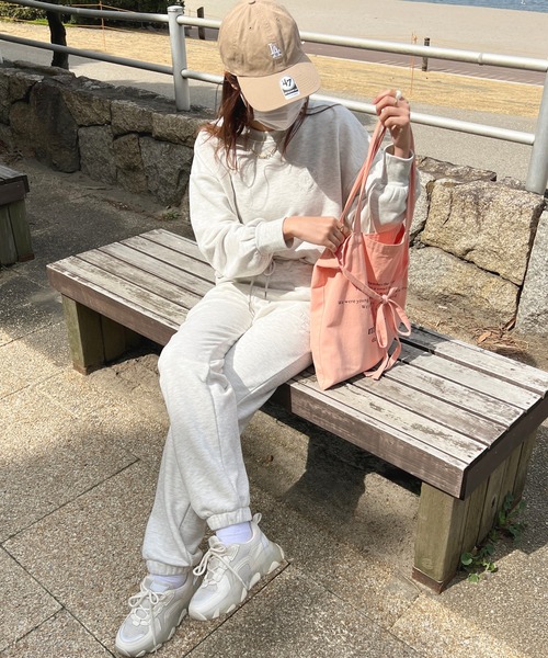 apres jour(アプレジュール)の「【セットアップ可能】スウェットロングパンツ【ZOZOTOWN限定アイテム】(その他パンツ・レディース・スミクロ/ピンク/アイボリー/オートミール・フリー/X-LARGE)」の13枚目の写真