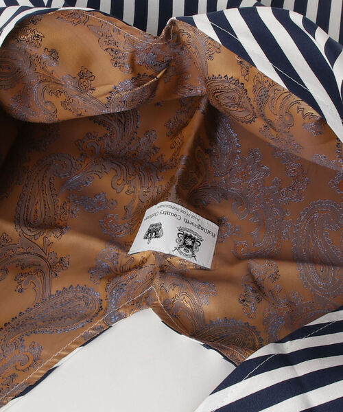 HOLLINGWORTH COUNTRY OUTFITTERS(ホリングワース カントリーアウトフィッターズ)の「【Hollingworth country outfitters】ストライプ×ペイズリーBIGショッパーバッグ(ショルダーバッグ・レディース・レッド系その他/ブルー系その他7・FREE)」の12枚目の写真