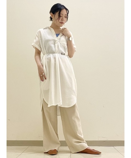 GAP（ギャップ）の「FREE&FLOW リネンハイライズワイド