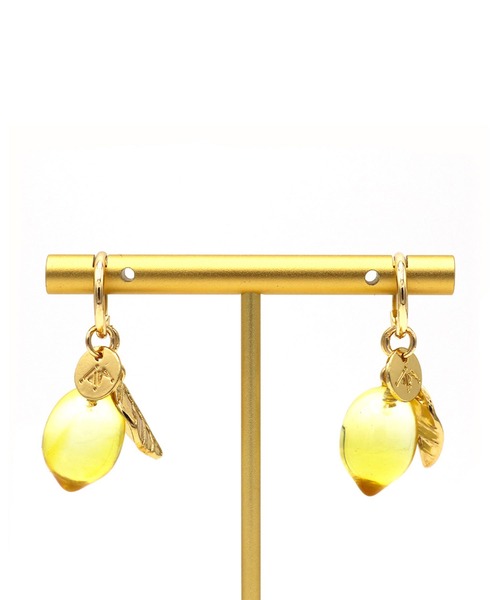 ACCOMMODE（アコモデ）の「クリアフルーツイヤリング（イヤリング・レディース・パープル/レッド/イエロー・FREE）」の13枚目の写真