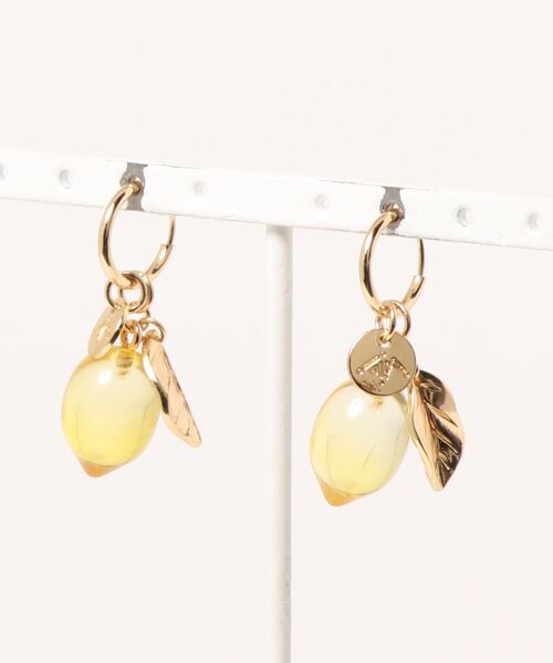 ACCOMMODE（アコモデ）の「クリアフルーツイヤリング（イヤリング・レディース・パープル/レッド/イエロー・FREE）」の17枚目の写真