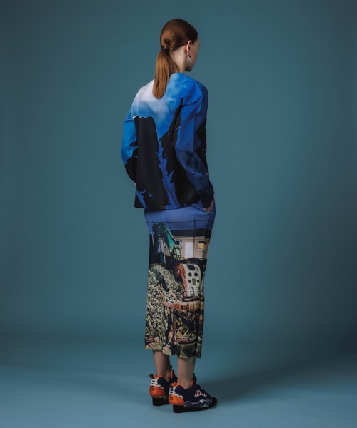 NON TOKYO（ノントーキョー）の「RIB TIGHT SKIRT / NON-22A-0818