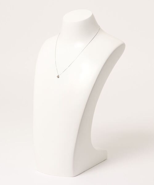 THE PLATINUM SELECT(ザ プラチナム セレクト)の「プラチナ ダイヤモンド ネックレス 0.3ct 鑑別カード付(ネックレス・レディース・シルバー・FREE)」の7枚目の写真