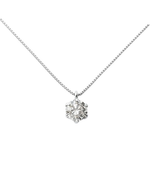 THE PLATINUM SELECT(ザ プラチナム セレクト)の「プラチナ ダイヤモンド ネックレス 0.3ct 鑑別カード付(ネックレス・レディース・シルバー・FREE)」の2枚目の写真